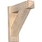 Ekena Millwork Traditional Smooth Arts and Crafts Outlooker, Douglas Fir, 5 1/2"W x 18"D x 18"H OUT06X18X18TRA03SDF - alternate 1